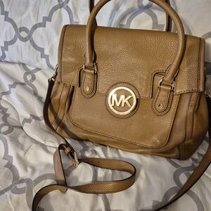 Michael Kors Tan Leather Purse